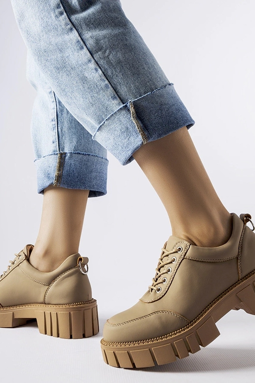 Braune Severino-Schuhe mit mattem Finish