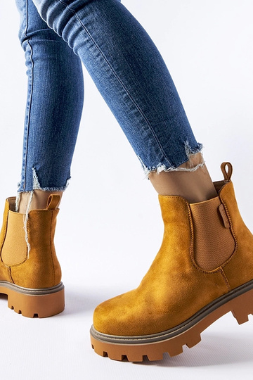 Braune isolierte Stiefeletten Big Star MM274374