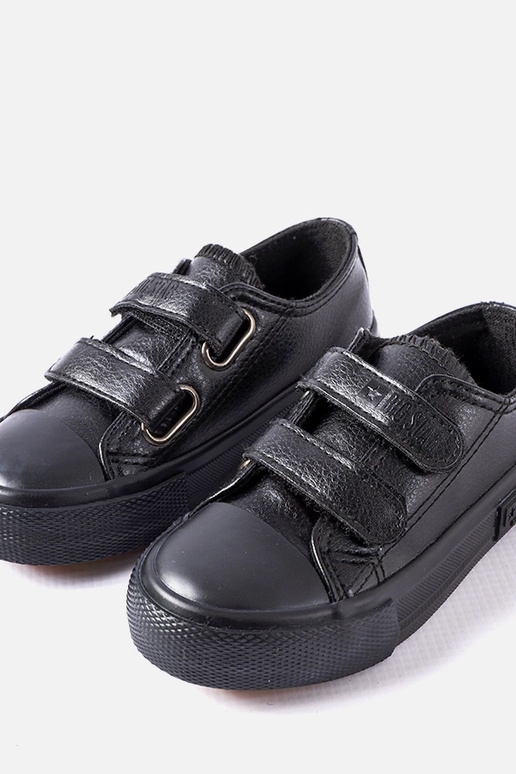 Schwarze Kinderschuhe, „Big Star... Schwarze Kinderschuhe, „Big Star...