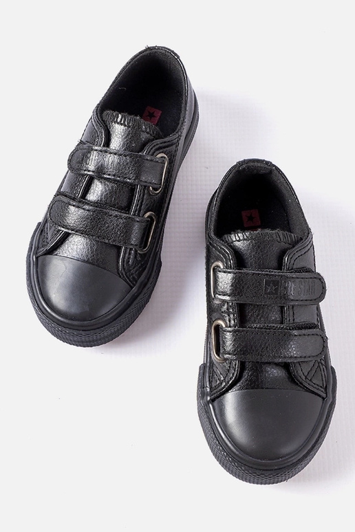Schwarze Kinderschuhe, „Big Star... Schwarze Kinderschuhe, „Big Star...