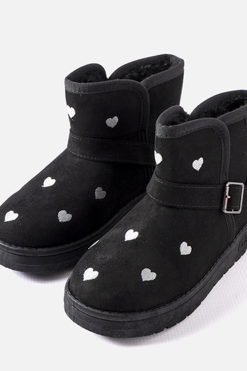 Schwarze Big Star Kinder-Schneestiefel KK374243 2