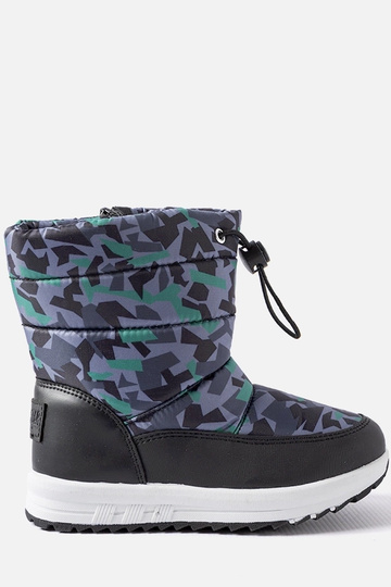 Schwarz-graue Winterstiefel, „Big Star KK374238"