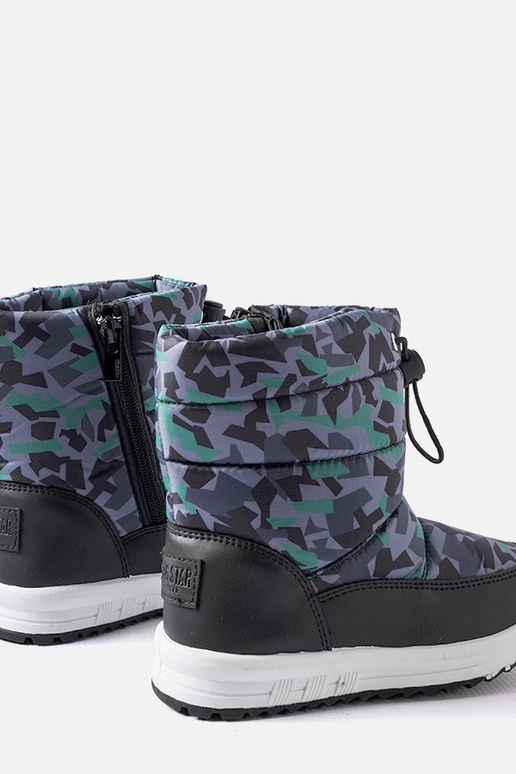 Schwarz-graue Winterstiefel, „Big... Schwarz-graue Winterstiefel, „Big...