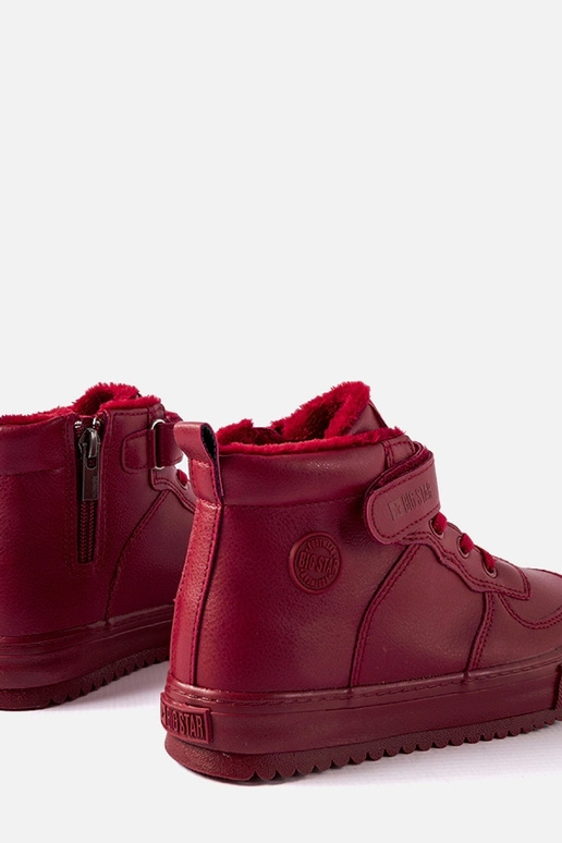 Rote Winterstiefeletten, „Big Star...