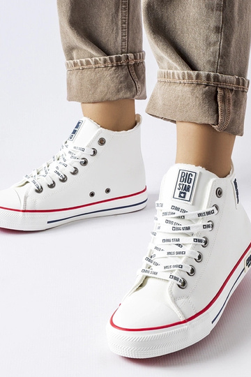 Big Star KK274597 weiße isolierte Sneakers