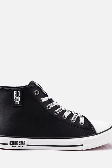 Schwarze High-Top-Sneaker...