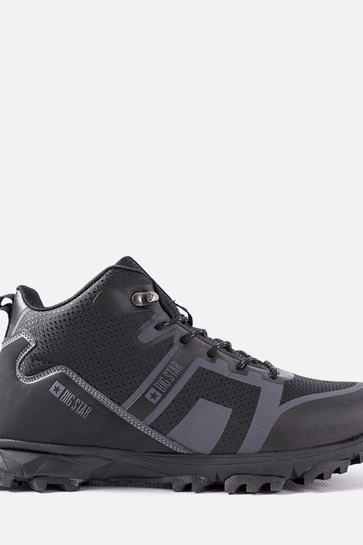 Schwarze isolierte Big Star-Stiefel...