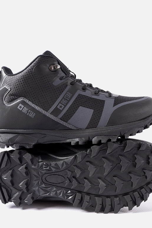 Schwarze isolierte Big Star-Stiefel...