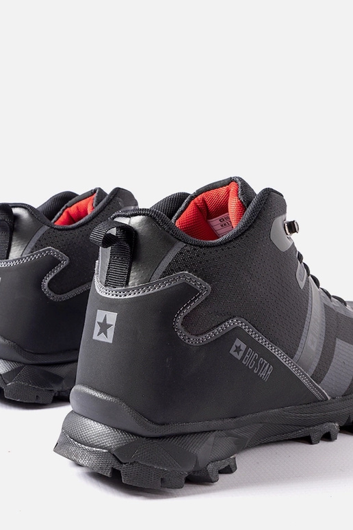 Schwarze isolierte Big Star-Stiefel...