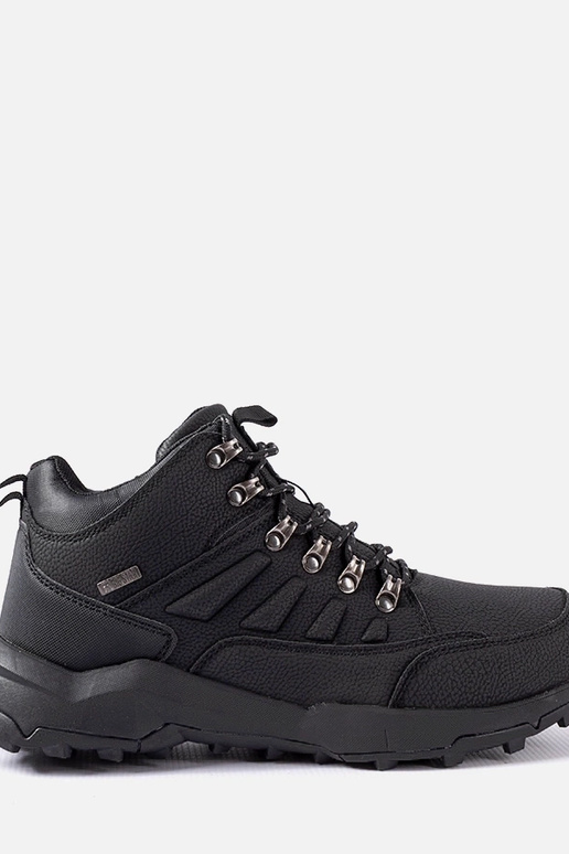 Schwarze isolierte Big Star-Stiefel...