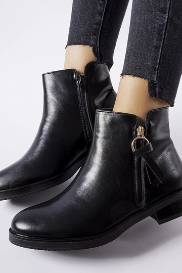 Schwarze isolierte klassische Corciano Stiefeletten 2