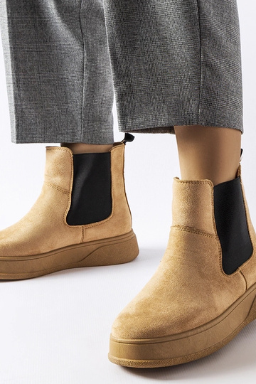 Dunkelbeige Benilde...