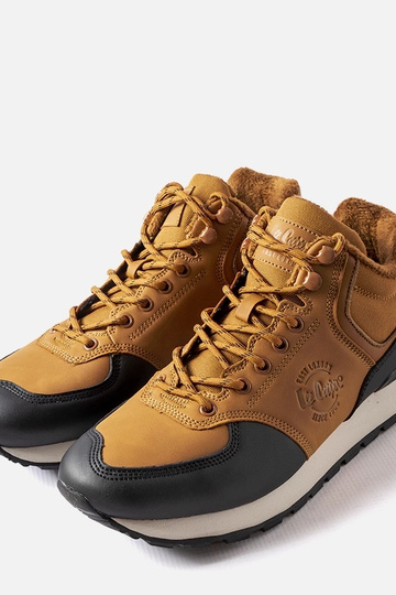 Braune warme Stiefel von Lee Cooper LCJ-23-31-3058M 2