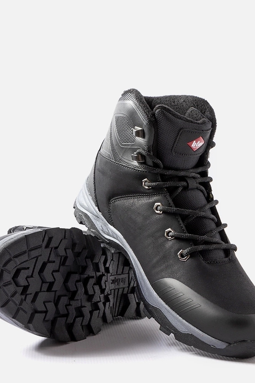 Schwarze warme Stiefel von Lee Cooper...