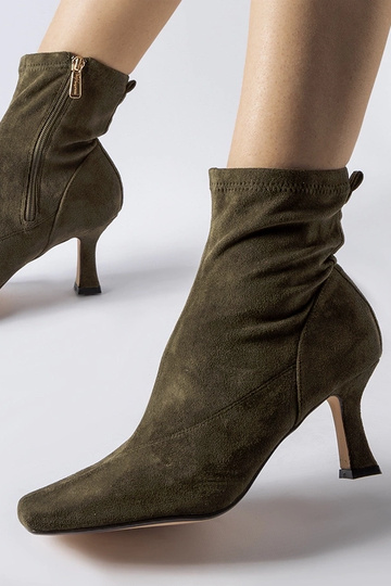 Grüne Stiefeletten mit... 2