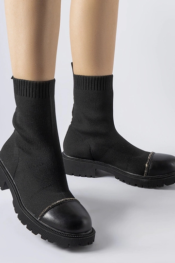 Schwarze Vail Sockenstiefel... 2