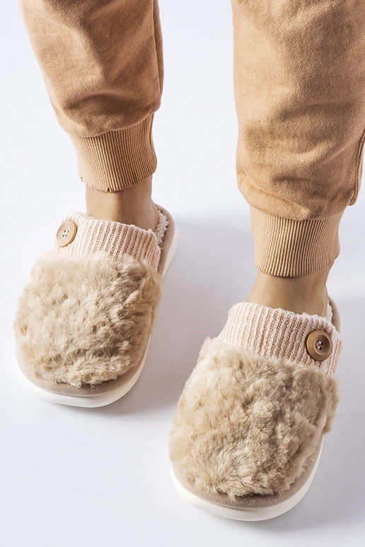 Beige isolierte Hausschuhe Lakeland
