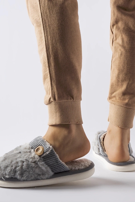 Isolierte Hausschuhe „Lakeland“ in Grau