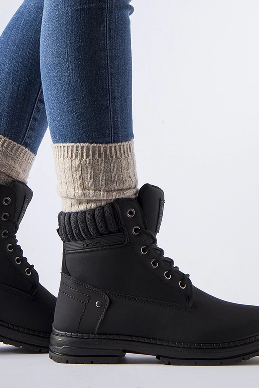 Schwarze isolierte Araujo-Stiefel für...