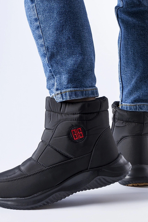 Schwarze, kurze, isolierte...