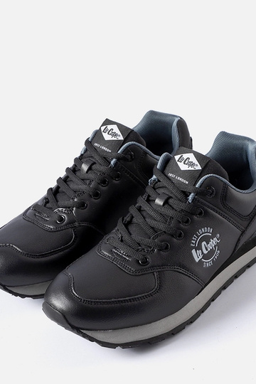 Schwarze Herrenschuhe von Lee Cooper LCJ-23-31-3073M 2