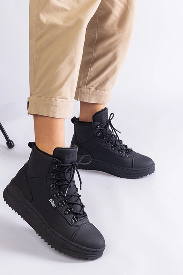 Schwarze warme Stiefeletten... 2