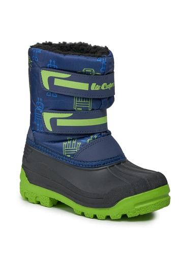 Blaue Schneestiefel Lee...