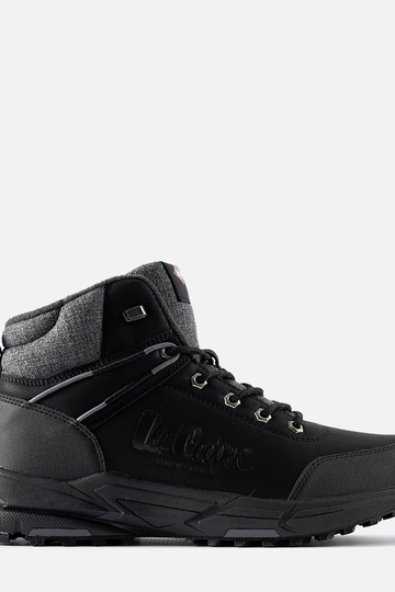 Schwarze isolierte Herren-Wanderstiefel LCJ-23-01-2036M