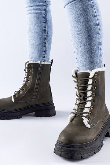 Grüne gefütterte...