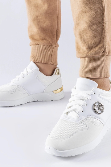 Weiße Sport-Sneakers Almenno