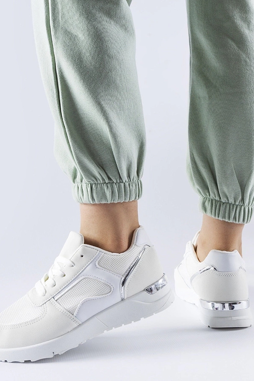 Damen Sportschuhe weiße Sneakers Gallo