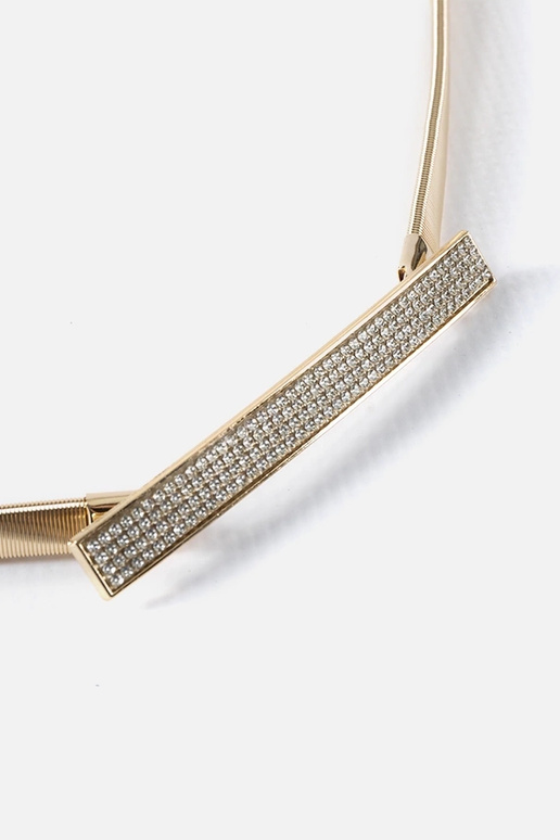 Goldenes elastisches Armband mit... Goldenes elastisches Armband mit...