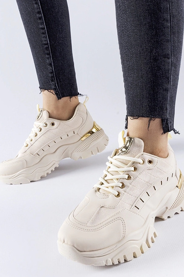 Beige Sport-Sneakers von...