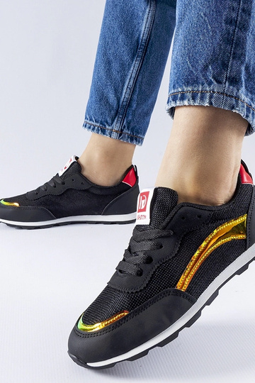 Schwarze Sport-Sneakers von...