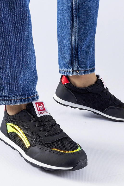 Schwarze Sport-Sneakers von Caviour Schwarze Sport-Sneakers von Caviour