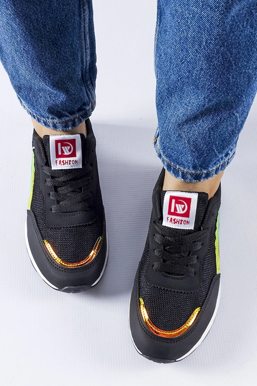 Schwarze Sport-Sneakers von Caviour Schwarze Sport-Sneakers von Caviour