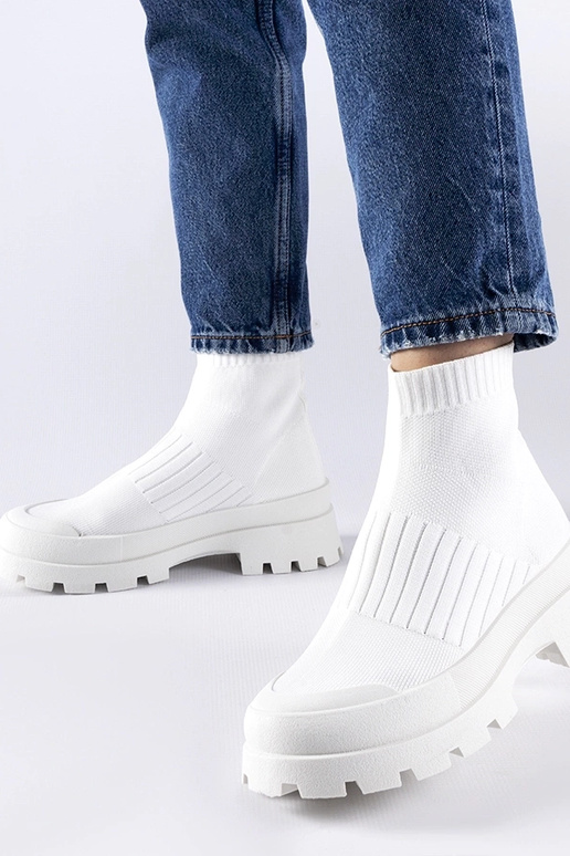 Varden-Sneaker in Weiß mit...