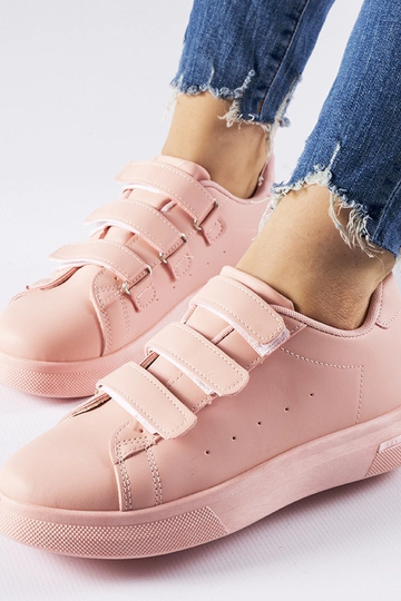 Rosa Sneakers mit...