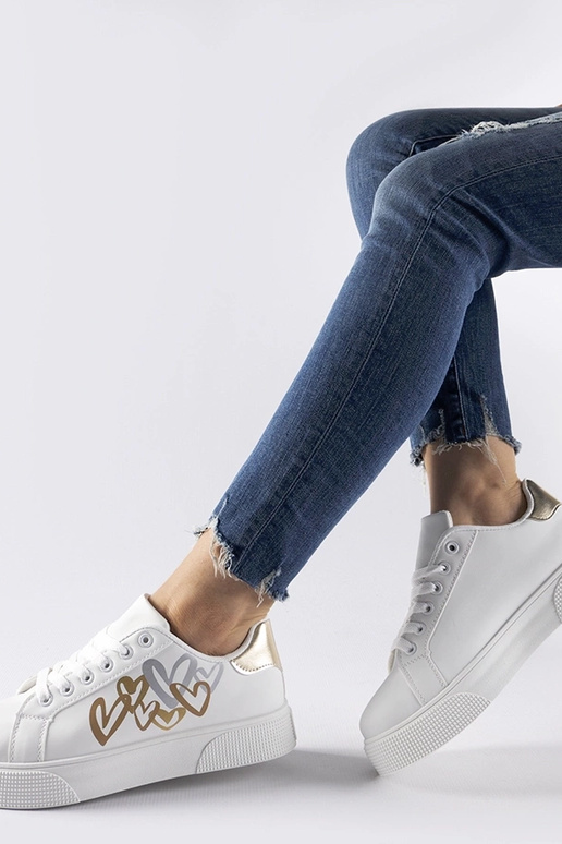 Weiße und goldene Montclair...