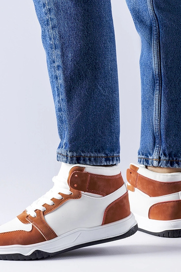 Biało-brązowe Sneakers... 2