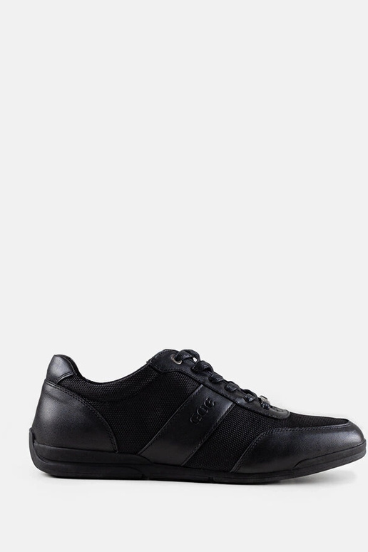 Schwarze Herren-Sneakers GOE NN1N4004