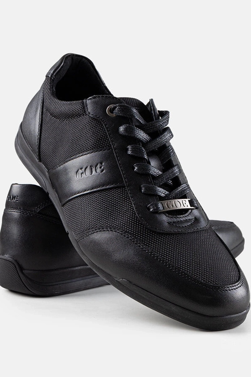 Schwarze Herren-Sneakers GOE NN1N4004