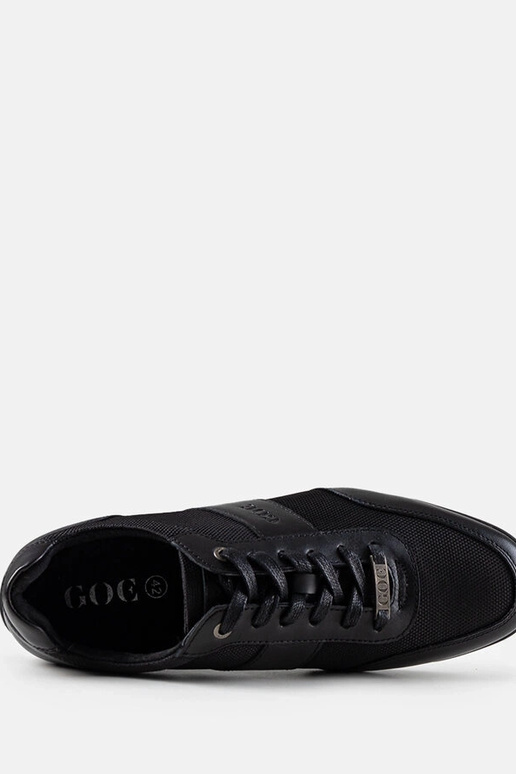 Schwarze Herren-Sneakers GOE NN1N4004