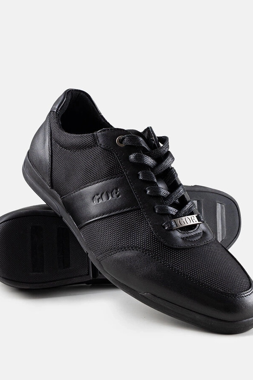 Schwarze Herren-Sneakers GOE NN1N4004