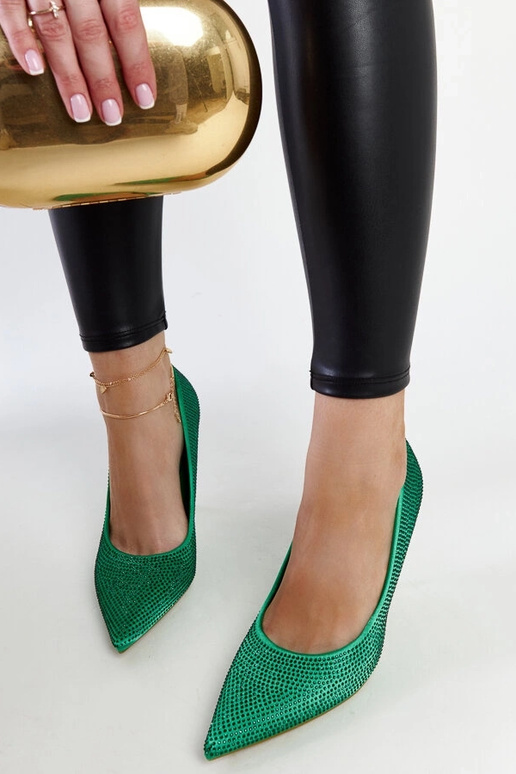 Grüne Liena High Heels