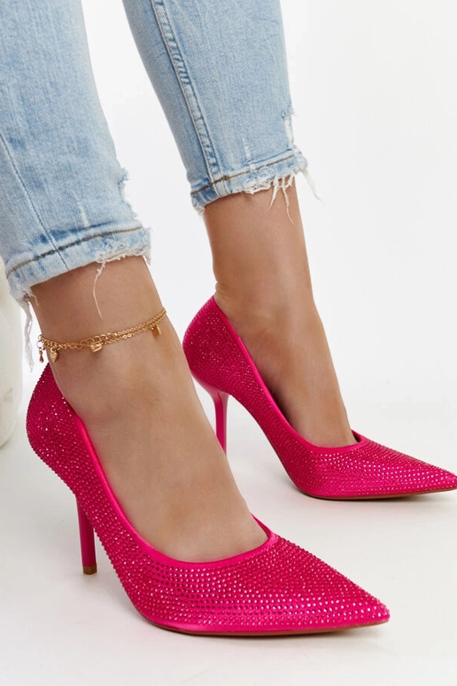 Dunkelrosa Liena High Heels