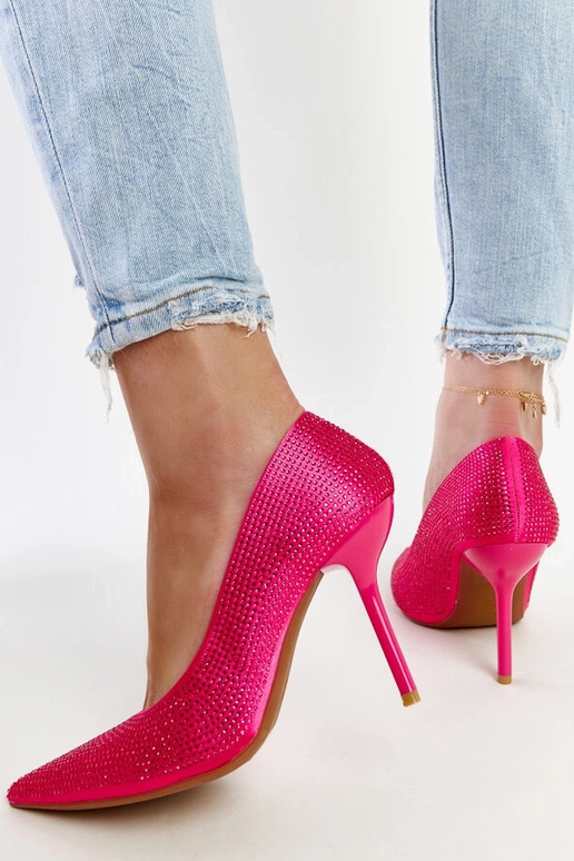 Dunkelrosa Liena High Heels