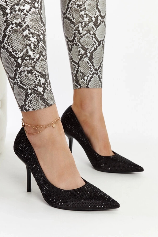 Schwarze Liena High Heel Pumps