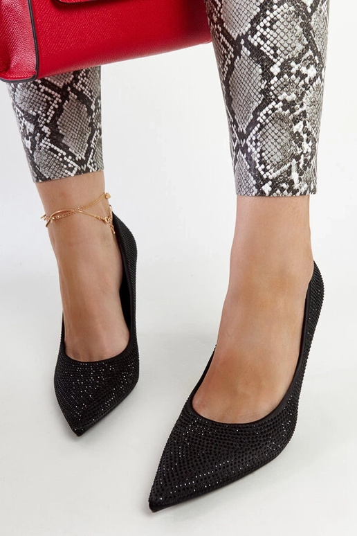 Schwarze Liena High Heel Pumps