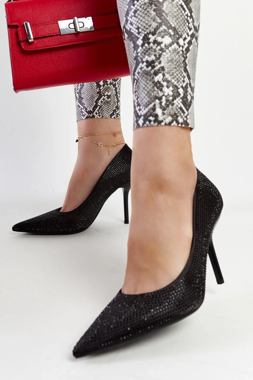 Schwarze Liena High Heel Pumps